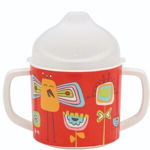 NWT Sugarbooger Classic Sippy Cup by Ore'Original Birds & Butterflies